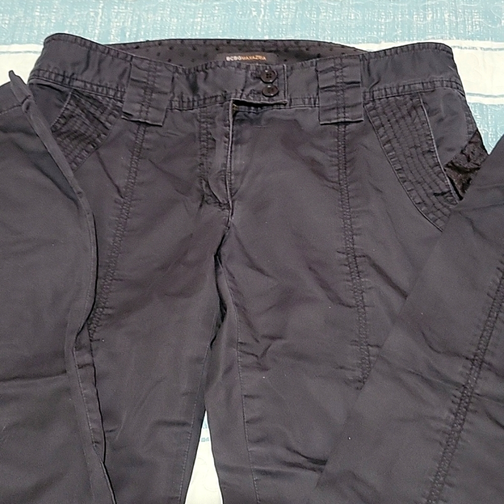 BCBG MAXAZRIA PANTS BLACK